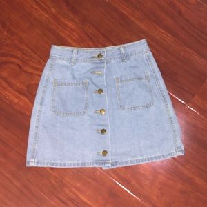 Jean Skirt
